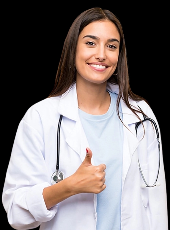 Online video consultation service illustration