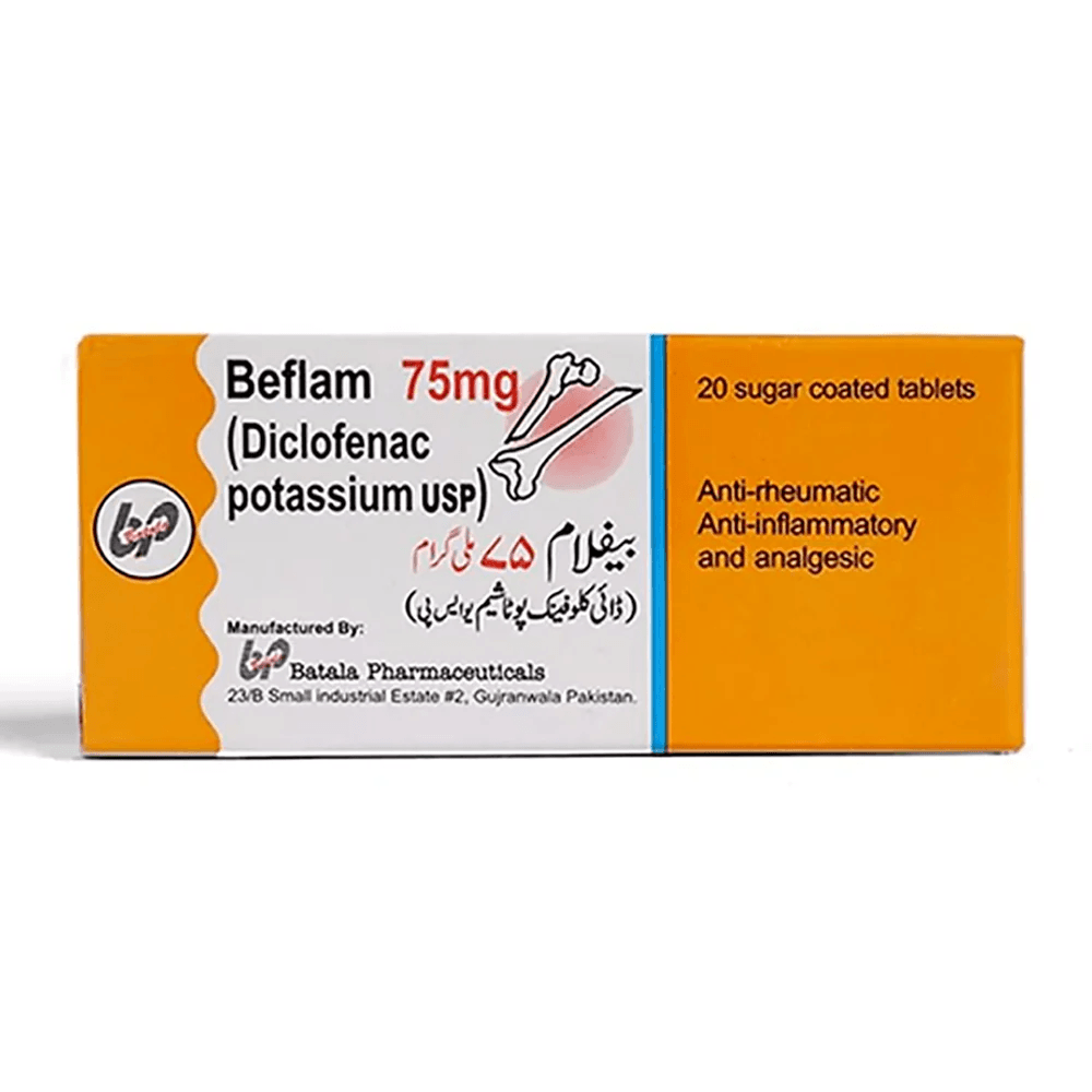 Beflam 75mg Tablets | Apka Muaalij Beflam 75mg Tablets | Apka Muaalij