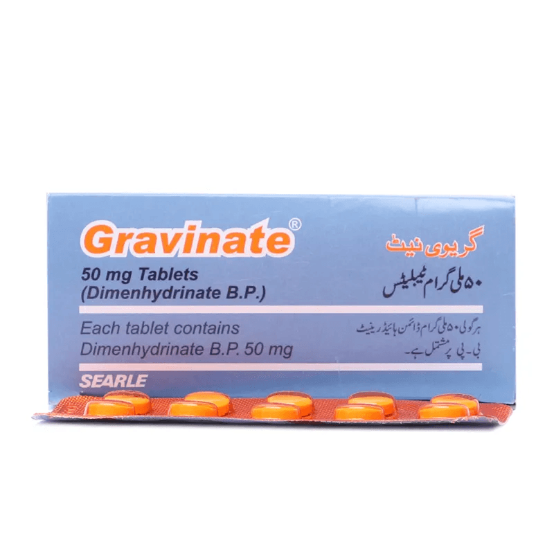 Gravinate 50mg Tablets | Apka Muaalij Gravinate 50mg Tablets | Apka Muaalij