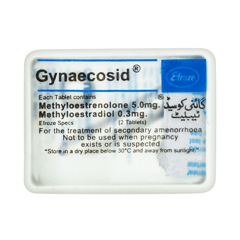 Gynaecosid (5.0mg/0.3mg) Tablets | Apka Muaalij Gynaecosid (5.0mg/0.3mg) Tablets | Apka Muaalij