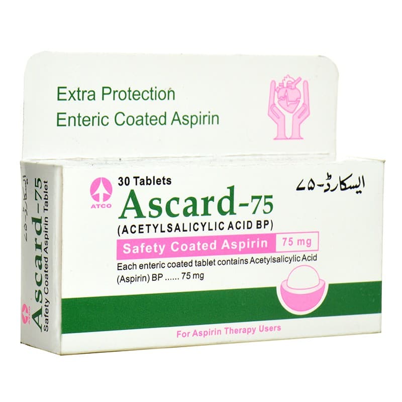 Ascard 75mg Tablets | Apka Muaalij Ascard 75mg Tablets | Apka Muaalij